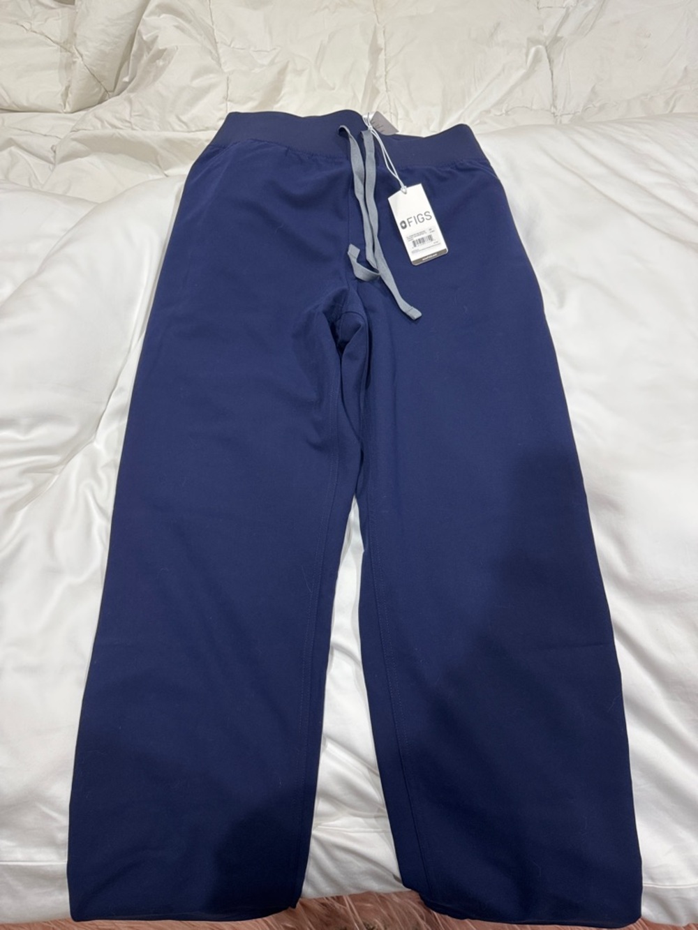 Figs Navy High Waisted Livingston